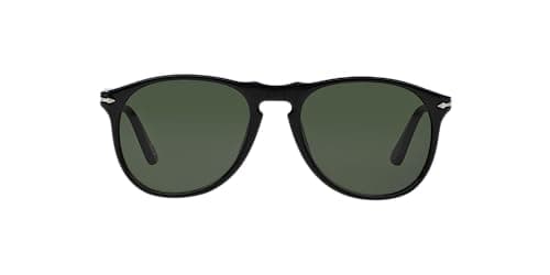 Image of Persol Unisex-Adult's PO9649S Sunglasses, Black 95/31, 55