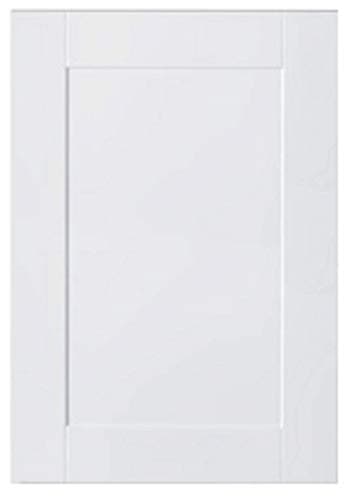 Image of Gloss White Replacement Kitchen Unit Cupboard Doors Compatible with Howdens Burford (Sample 10mm x 100mm)