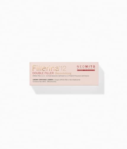 Image of Fillerina 12 Biorevitalizing Double Filler Neo Mito Cream Lip Contour Effect Filler Biorevitalizing Grade 5 15 ml