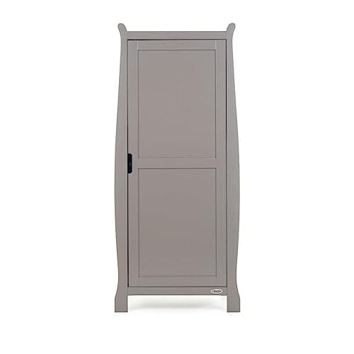 Image of Obaby Stamford Sleigh Single Wardrobe - Taupe Grey
