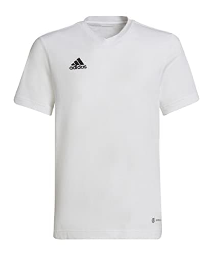 Image of adidas Unisex Kids Entrada 22 Tee, White, 9-10 Years