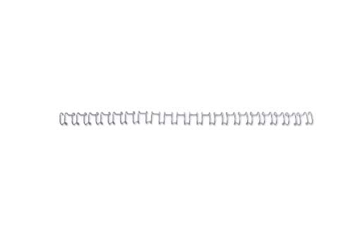 Image of GBC MultiBind Binding Wires, 10 mm, 85 Sheet Capacity, A4, Silver, Pack of 100, IB160837