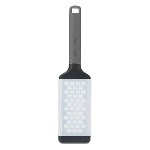 Image of KitchenAid Classic Medium Etched Grater Charcoal Grey