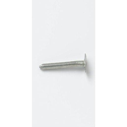 Image of Merriway BH07209 (120 gm) Galvanised Roofing Felt Clout Nails Extra Large Head 13mm (1/2 inch) - Pack of 120g