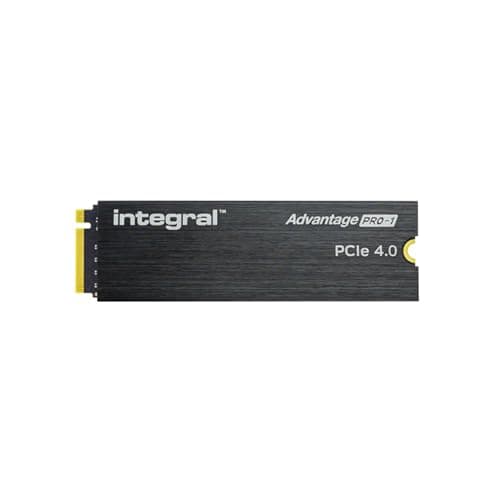 Image of Integral Advantage PRO-1 4TB SSD NVME M.2 2280 PCIe Lightning-Fast Gen4x4 R-7400MB/s W-6700MB/s Solid State Drive Built-in Heatsink Compatible With PS5