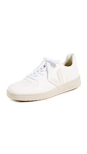 Image of Veja Womens V-10 Court Trainers White 8 UK