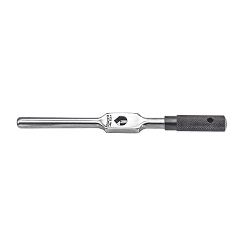 Image of Starrett 91A Tap Wrench, 1/16" - 1/4" Tap Size, 3/32" - 5/32" Square Shank Diameter, 6" Body Length