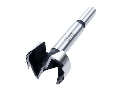 Image of 35mm Forstner Drill Bit for Woodworking, Forstner Bit Wood Drill Bits for Holes Hinge Cutter Tungsten Carbide Wood Auger Drill Bit Hole Saw Opener