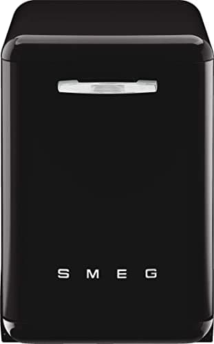 Image of Smeg DFFABBL Standard Dishwasher - Black - B Rated