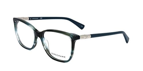 Image of Longchamp LO2603 306 STRIPED GREEN 54/16/140 WOMAN Eyewear Frame