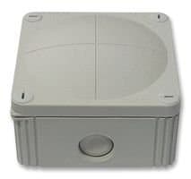Image of Wiska Combi 607/5 Junction Box, 5P Terminal Block, Grey