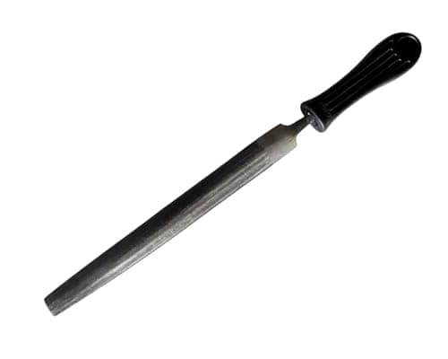 Image of Proops Brothers Engineers File, 10" (254mm) Half Round Smooth with Handle (F9996) Free UK Postage
