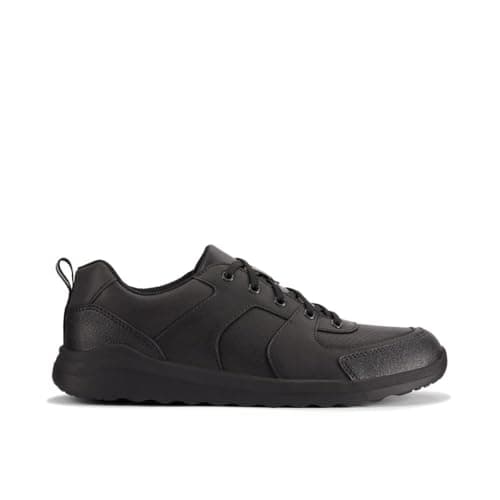 Image of Clarks Daze Loop 2 Y Childrens Black Leather, 3.5