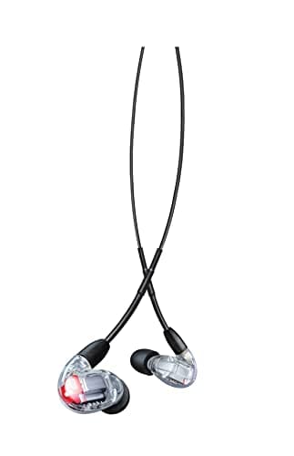 Image of Shure SE846 Wired Sound Isolating Earphones Gen 2, Secure in-Ear Earbuds, High-End Professional Sound, Hi-Def Four Drivers, Upgraded Sound Filters, Durable Quality, Customizable Frequency - Clear