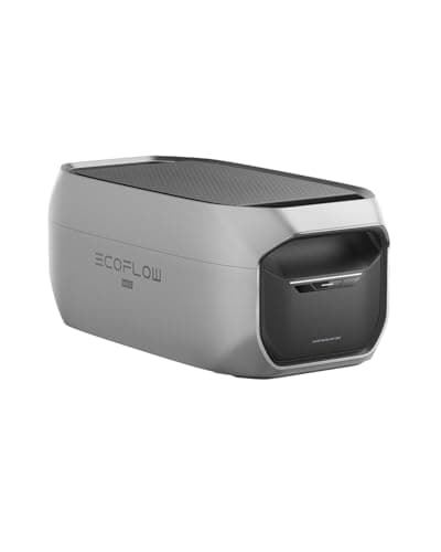 Image of EF EcoFlow DELTA 3 Max Plus Extra Battery, 2048Wh LFP Battery, Plug-and-Play and Stackable, Expandable Backup Power for Camping, Home Emergencies, Mobile Homes, and Campers