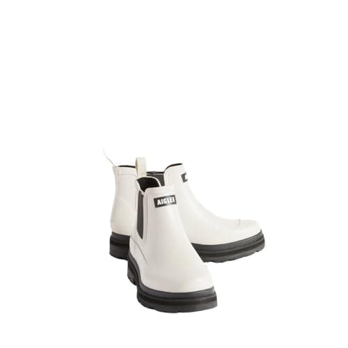 Image of Aigle Soft Rain 2 Women's Rain Boot, Sand, 2.5 UK