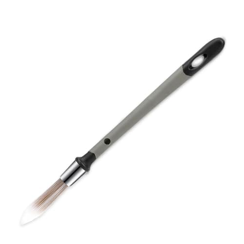 Image of 1 Pcs Edge Paint Brush - 0.45 Inch Width for Decorating Trim & Touch Up - Stain Brush for Wall Corners, Baseboards & Art Application