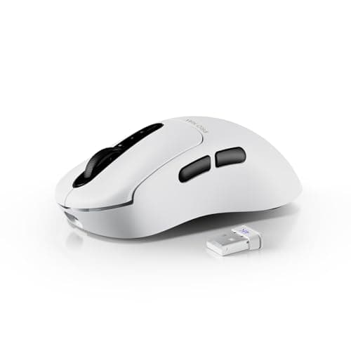 Image of RAPOO Wireless Gaming Mouse VT3PRO MAX - 30000 Independent X/Y DPI, 8KHz Polling, PAW 3950 Ultimate Optical Gaming Mouse for PC Laptop, 1+8 Programmable Buttons, 59g Lightweight, 200-Hour Battery Life