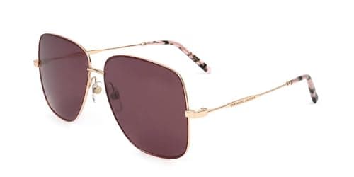 Image of Marc Jacobs Marc 619/s NOA/U1 GOLD BURGNDY Sunglasses Women's Metal, Standard, 59
