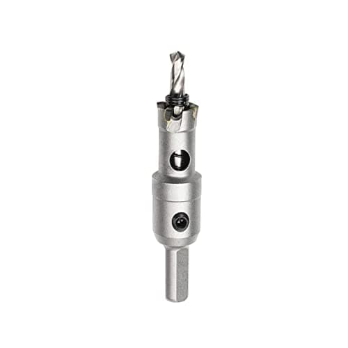 Image of Meccion TCT Carbide Hole Saw Drill Bit, Heavy Duty Industrial Grade Hole Cutter for Stainless Steel, Metal, Alloy, Cast Iron, Copper (16mm)