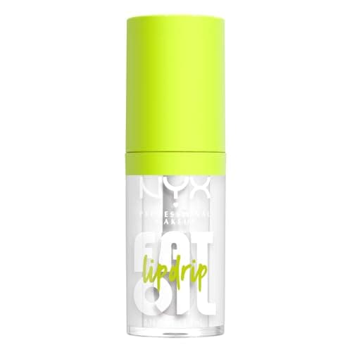Image of NYX PROFESSIONAL MAKEUP Fat Oil Lip Drip, Moisturizing Lip Oil Gloss, Vegan Tinted Formula, Up to 12 HR Hydration - My Main (Clear)