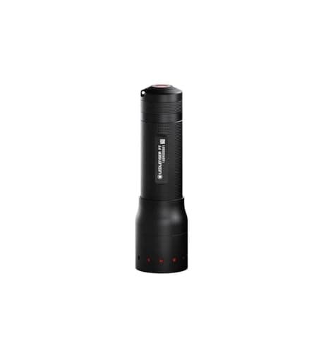 Image of Ledlenser P7 allround torch LED, 450 lumens, focusable, 300m long distance beam, 4xAAA battery powered, incl. batteries