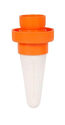 Image of HOZELOCK - Automatic Drip Irrigation System Aquasolo - Size S (x4): Absence Irrigation, Orange Ceramic Cone, Ideal for Potted Plants, Window Boxes, Flowers and Vegetable Gardens [‎2715 8000]