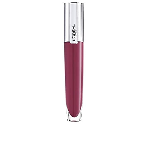 Image of L'Oreal Paris Paradise Glow Balm-in-Gloss – Plumping Lip Gloss with Hyaluronic Acid & Collagen, Lightweight, non-sticky with intense hydration – Non-Sticky, Nourishing Formula, 416 Raise
