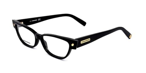 Image of Dsquared2 DQ5300 001 SHINY BLACK 55/14/145 WOMAN Eyewear Frame