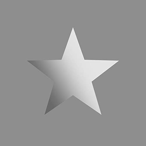 Image of YöL Stars Wallpaper Grey Silver Metallic Foil Shimmer Children's Boys Room