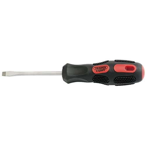 Image of Draper 40006 Plain Slot Flared Tip Screwdriver, 5mm x 75mm