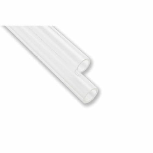 Image of EKWB EK-HD PETG Rigid Tubing 12mm ID 16mm OD 1 Metre Pack of 2 - Clear
