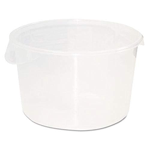 Image of Rubbermaid 11.4L Round Storage Container - Clear