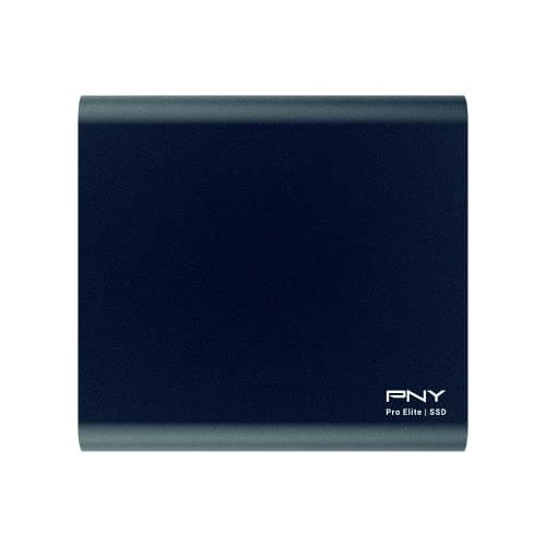Image of PNY Pro Elite CS2060 Color Edition 250GB USB 3.2 Gen 2 Portable SSD Type-C Dark Blue