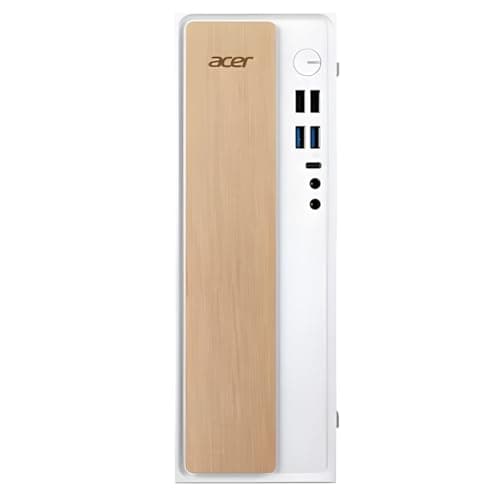 Image of acer Aspire XC101-13H5U Desktop PC | Intel Core i5-13420H | 8GB RAM | 512GB SSD | WiFi 6 | Windows 11 Home | White