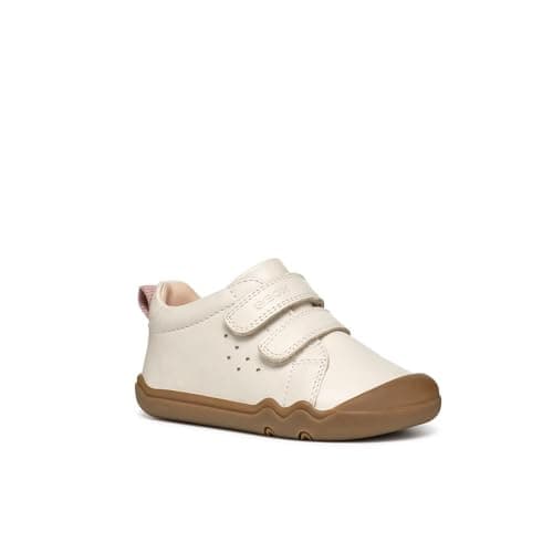 Image of Geox Baby Girls B Steppieup Sneaker, Beige, 5 UK Child