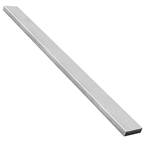 Image of Utoolmart HSS Lathe Tool Bit 4mm x 14mm x 200mm, Square Lathe Turning Tool Blanks, High Speed Steel Rectangular Fly Cutter Mill Blank 1pcs