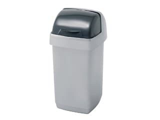Image of Addis 9573 Roll Top Bin Metallic 10Lt