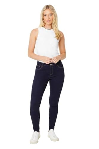 Image of Dorothy Perkins Womens/Ladies Comfort Stretch Skinny Jeans, Indigo, 14 US R