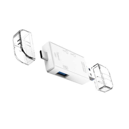 Image of YPBEW Universals USB C SDTF SDXCs MicroSDs Card Reader OTGs Supported for Fast Data Transfer TF Card Adapter