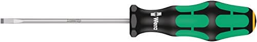 Image of Wera 335 Kraftform Lasertip screwdriver, for slotted scews, 0.8 x 4.0 x 100 mm, 05110004001