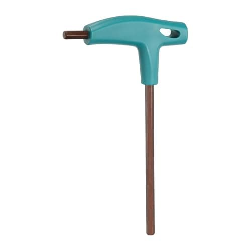 Image of sourcing map T-Handle Hex Key Wrench 5mm Metric S2 Steel PP Handle T-Key Inner Hexagon Wrenches Spanner Repair Tool for Automotive Household Maintenance, Green