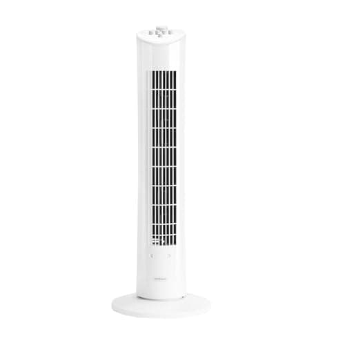 Image of VonHaus Tower Fan 31" – Electric Standing Floor Fan for Cooling with Aroma Tray, 2 Hour Timer, 60° Oscillation, 3 Speeds – For Home, Office, Living Room, Bedroom