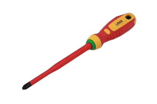 Image of Laser 8449 Phillips Insulated Screwdriver Ph3 x 150mm, Red