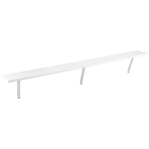 Image of YORKING White Radiator Shelf 90CM, 36x6 inch Floating Radiator Shelf, Shelf over Radiator, No Wall Drilling Needed