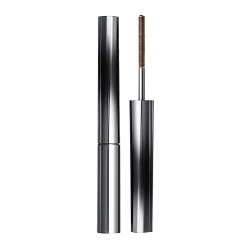 Image of Mascara Black Curling Eyelash Strong Brown Iron Wand Mascaras for Older Women Long Lasting No Flaking No Clumping Daily Eyelash Tint Fashion Make up Metal Mascaraes Wand Sale (brown, One Size)