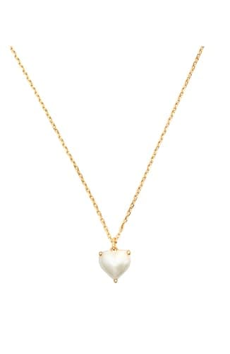 Image of Kate Spade New York June Heart Pendant, Pearl