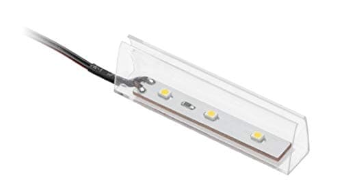 Image of Solmer LTD GTV Light LED Plastic Clip for Glass Shelving Modern Panel Lighting Furniture (3000K)