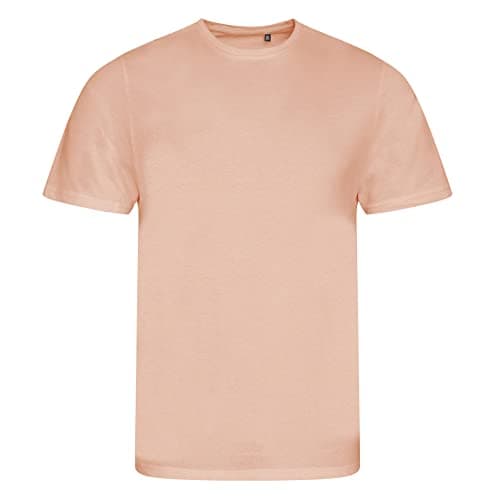 Image of AWDis Ecologie EA001 Unisex Cascades Organic T-Shirt - Soft Peach - M