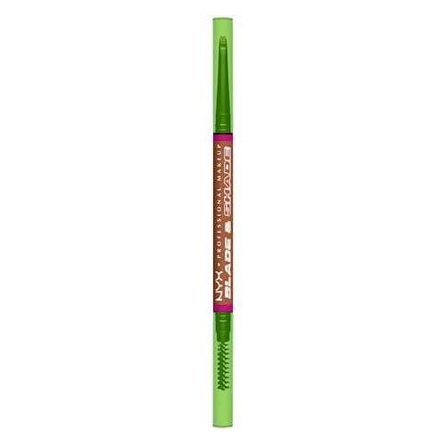 Image of NYX Professional Makeup Blade & Shade, Nano Brow Mechanical Pencil, Up to 16HR wear, Smooth-glide pigment, Smudge-Proof Formula, Shade: Auburn, 1 count